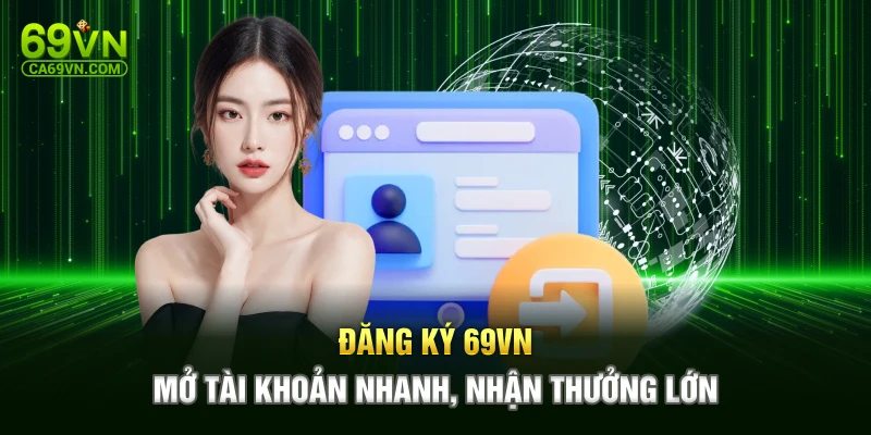 Đăng Ký 69VN – Mở Tài Khoản Nhanh, Nhận Thưởng Lớn
